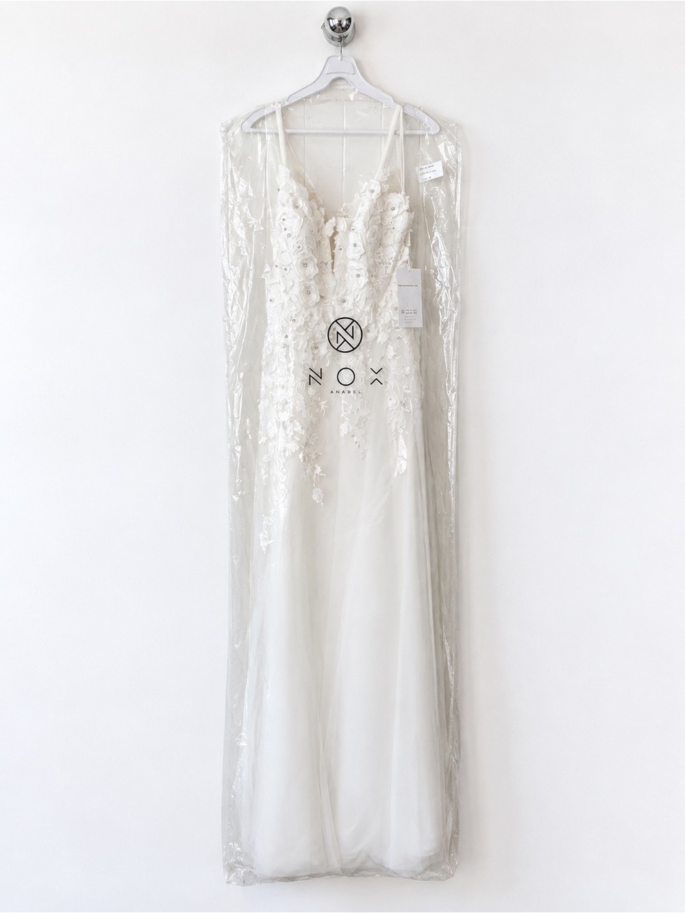 NOX ANABEL 3D Floral Lace Wedding Dress